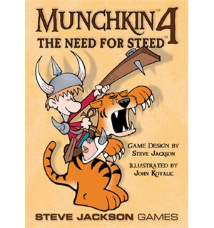 Munchkin 4: The Need for Steed Utvidelse til Munchkin Kortspill 